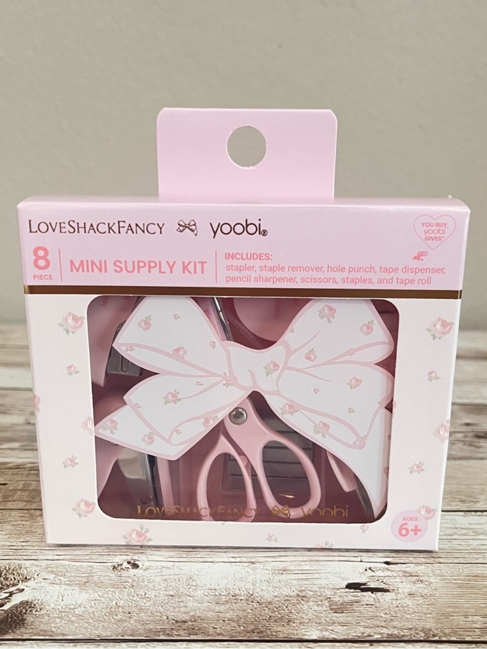 LoveShackFancy x Target Yoobi Blooming Heirloom Ditsy Mini Supply Kit🎀
